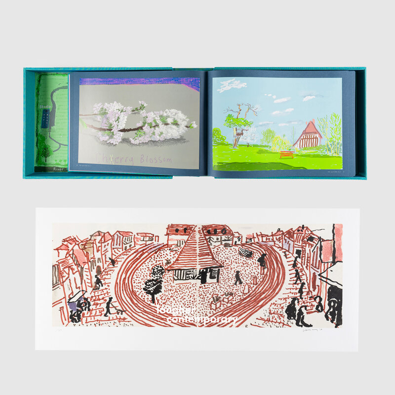 David Hockney, ‘220 for 2020 (Complete set of 4)’, 2020, Print, 11 & 8 colour inkjet prints on cotton fiber archival paper, Lougher Contemporary