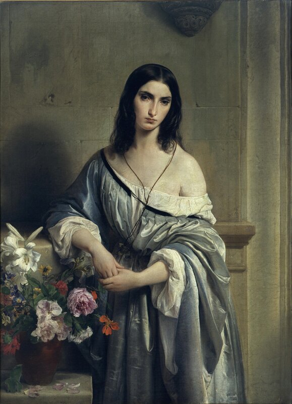Francesco Hayez, ‘Melancholy’, 1840-1842, Painting, Oil on canvas, Pinacoteca di Brera