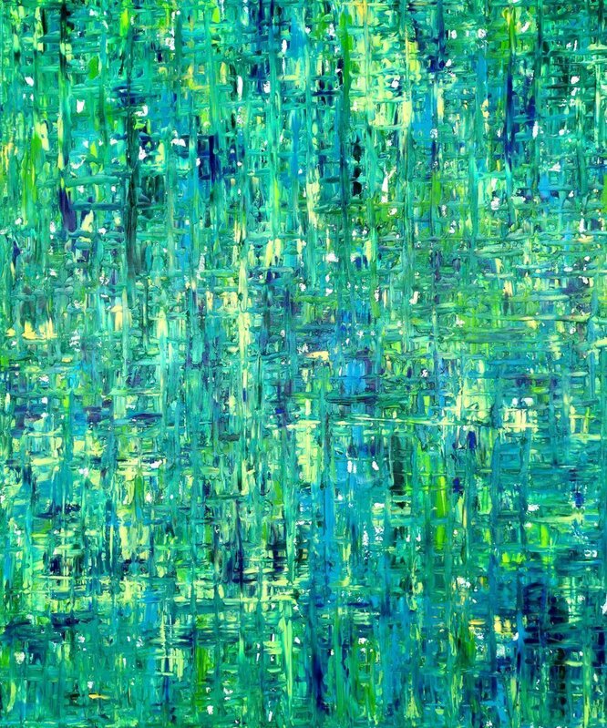 Carla Sá Fernandes, ‘Green No. 2’, 2019, Painting, Oil, Zatista