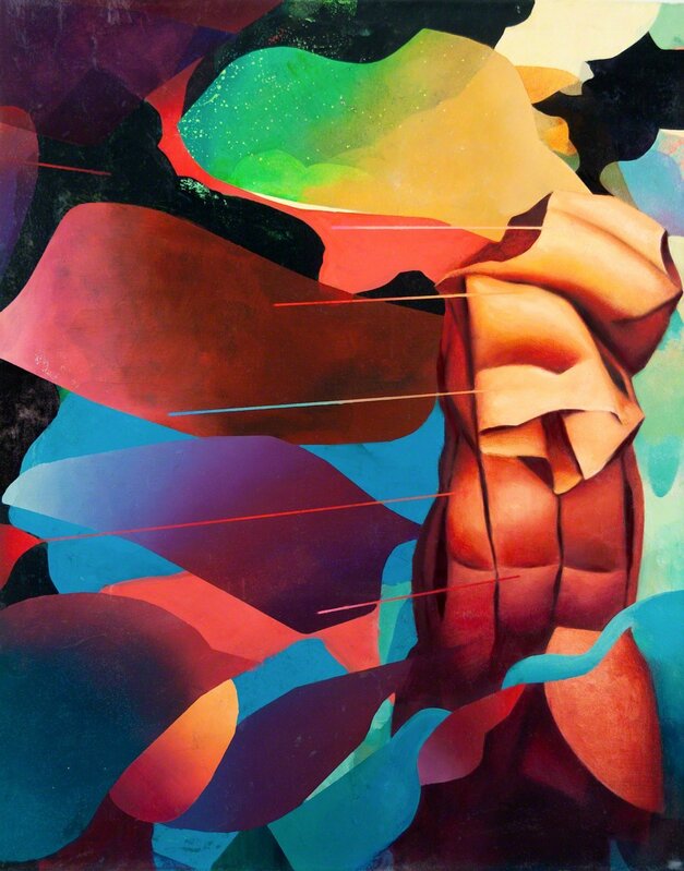 Audun Grimstad, ‘Starman’, 2018, Painting, Oil on canvas, GALLERI RAMFJORD