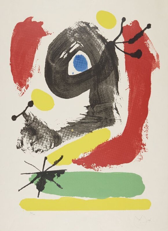 Joan Miró, ‘Untitled’, 1964, Print, Screenprint in colours on smooth wove, Roseberys