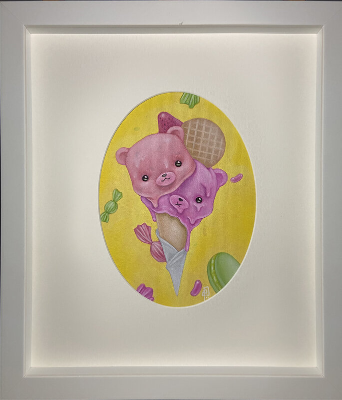 Paolo Pedroni, ‘Strawberry’, 2020, Painting, Oil on canvas, Dorothy Circus Gallery