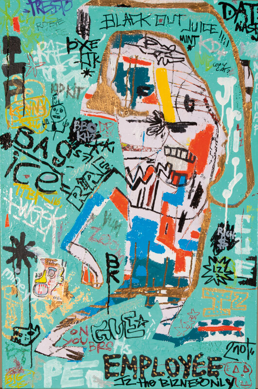 RAE, ‘Fame game’, 2011, Mixed Media, Mixed media on canvas, DIGARD AUCTION