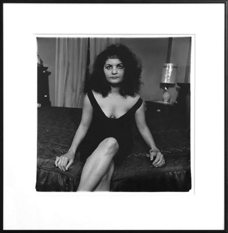 Diane Arbus, ‘A Puerto Rican Housewife, NYC, 1962’, 1962, Photography, Gelatin silver print, Corkin Gallery