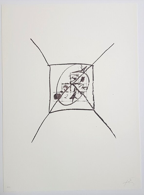 Antoni Tàpies, ‘Llambrec-9’, 1975, Print, Lithograph, Cerbera Gallery