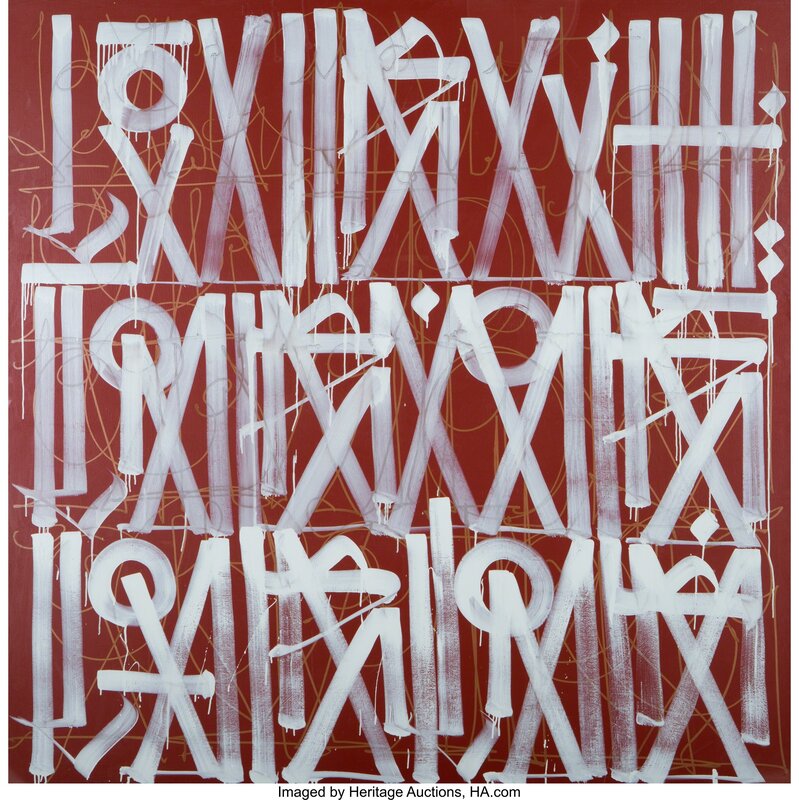 RETNA, ‘Untitled’, n.d., Painting, Acrylic on canvas, Heritage Auctions