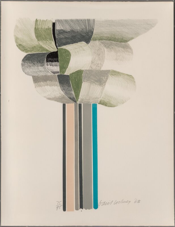 David Hockney, ‘Tree’, 1968, Print, Lithograph in colors on BFK Rives paper, Heritage Auctions