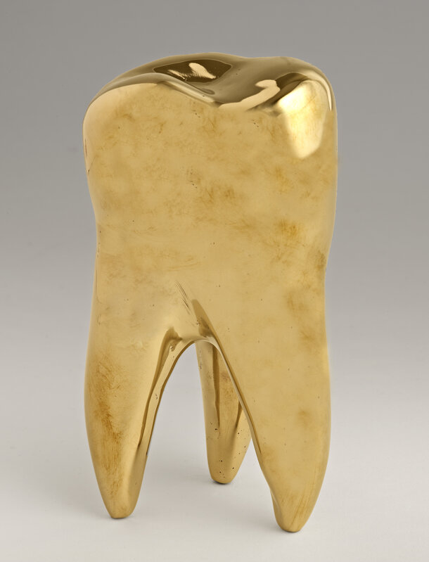 David Shrigley, ‘Brass Tooth’, 2014, Sculpture, Solid polished brass, wooden box, Joanna Bryant & Julian Page