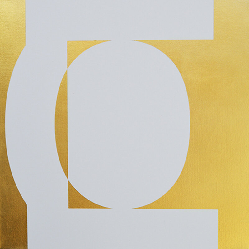José Ángel Vincench, ‘Perdón #1’, 2017, Painting, Gold leaf on painted canvas, CO GALERÍA
