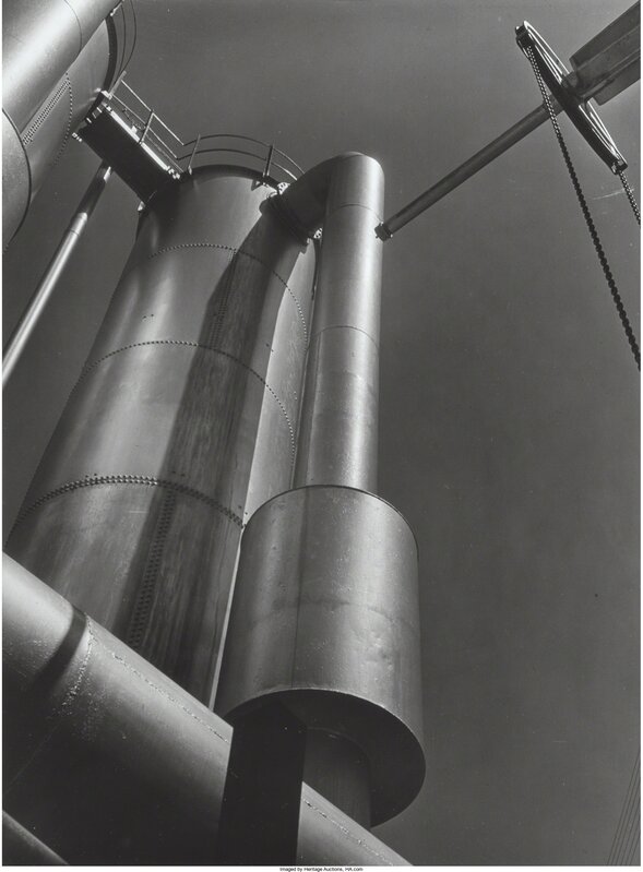 Clarence John Laughlin, ‘Light on the Cylinders, No. 4’, 1937, Photography, Gelatin silver, Heritage Auctions
