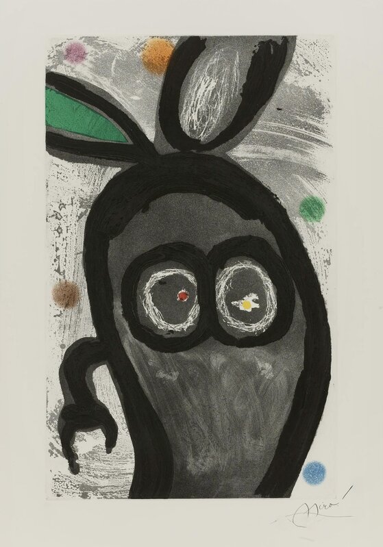 Joan Miró, ‘Le Roi des lapins’, 1981, Print, Etching and Aquatint, Composition.Gallery