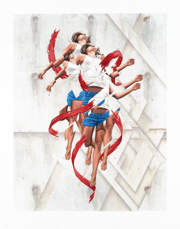 James Bullough, ‘Breaking Point (Hand Finished)’, 2016, Print, Hand embellished screen print in colours on 330gsm Somerset paper, Tate Ward Auctions