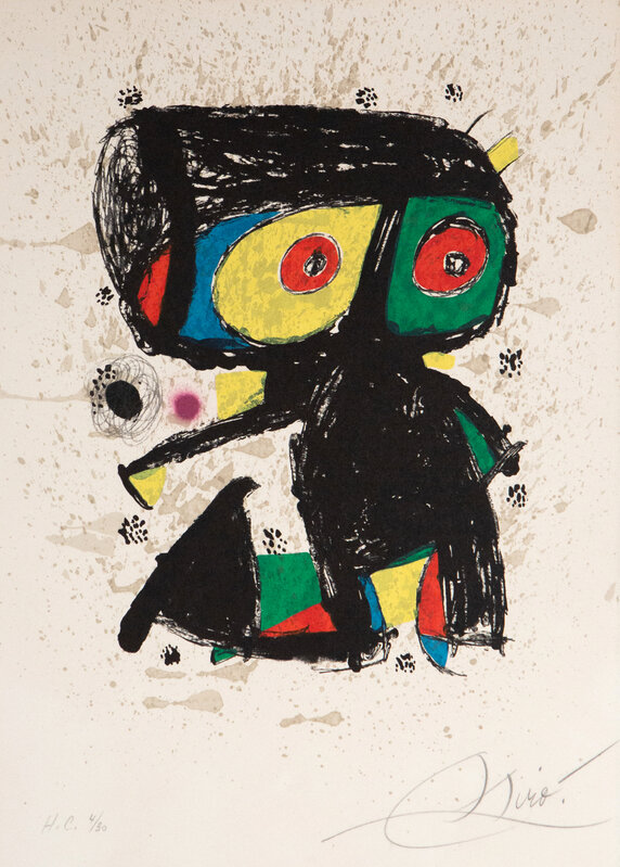 Joan Miró, ‘15 ans Poligrafa’, 1980, Print, Lithograph on Vélin d'Arches paper, Caviar20