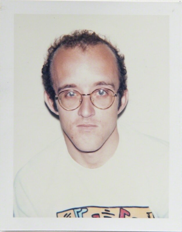 Andy Warhol, ‘Andy Warhol, Polaroid Portrait of Keith Haring’, 1986, Photography, Polaroid, Hedges Projects