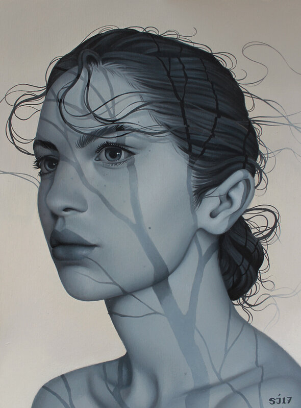 Sarah Joncas, ‘Overshadow’, 2017, Painting, Oil and acrylic on panel, Haven Gallery
