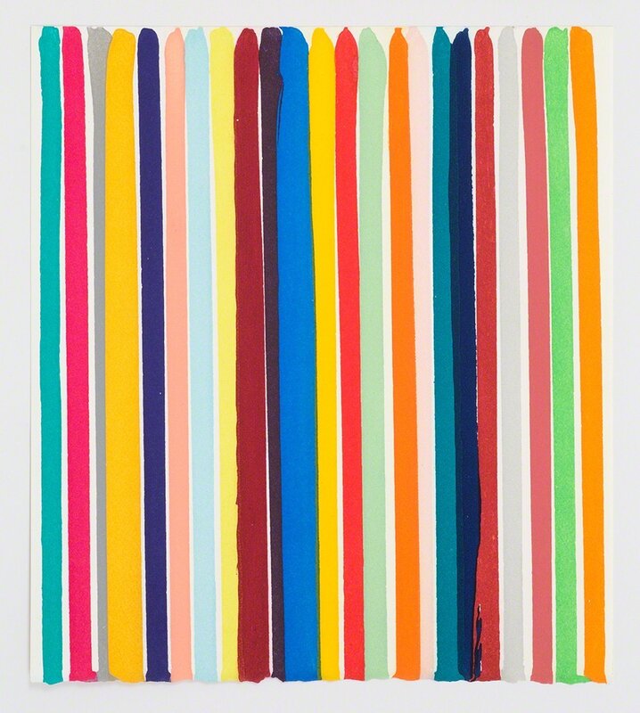 Ian Davenport, ‘Chromology Etching’, 2014, Print, Etching on 300 gsm Fabriano Artistico paper accompanied by a signed copy of the artist's monograph, Cristea Roberts Gallery