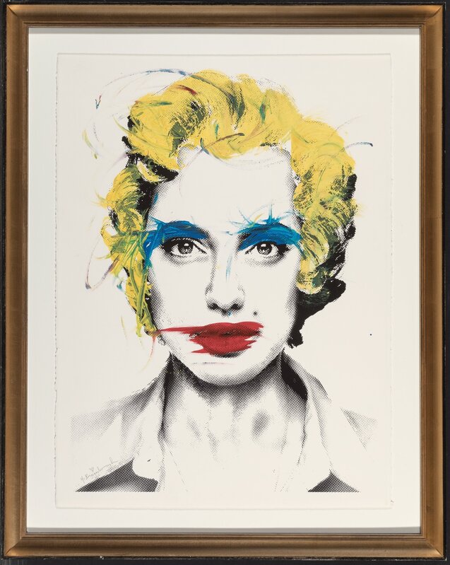 Mr. Brainwash, ‘Angelina Jolie’, 2009, Print, Screenprint in colors with acrylic hand-embellishments on wove paper, Heritage Auctions