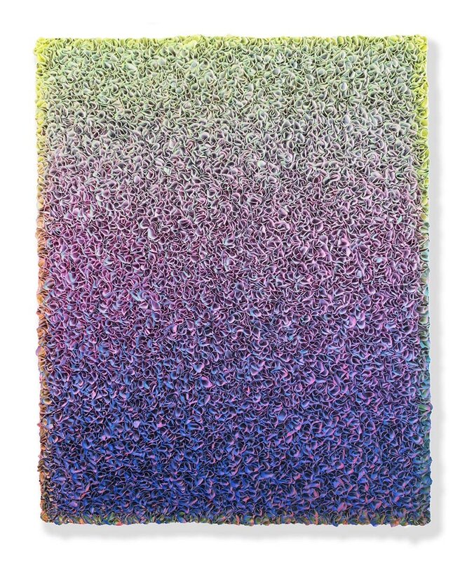 Zhuang Hong Yi, ‘Flowerbed Colorchange’, 2019, Mixed Media, Ricepaper and acrylics on canvas, AbrahamArt
