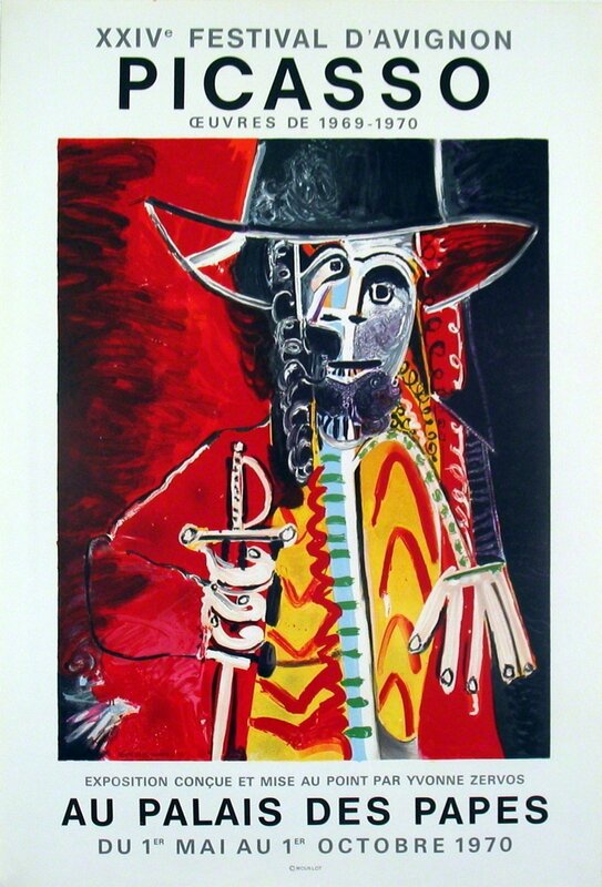Pablo Picasso, ‘Palais Des Papes’, 1970, Print, Lithograph, ArtWise