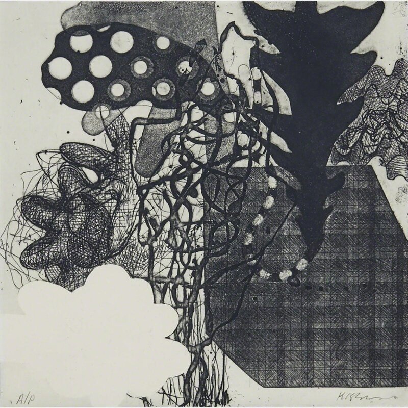 John Kissick, ‘Untitled’, Drawing, Collage or other Work on Paper, Etching and chine-collé, Waddington's