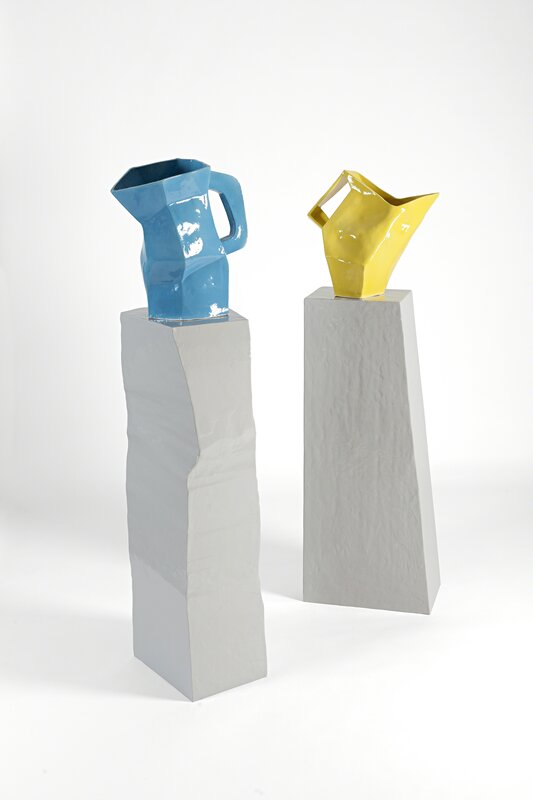 Aubry/Broquard, ‘Blue Jug ’, 2012, Sculpture, Glazed ceramic, styrofoam and acrylic resin, Murray White Room