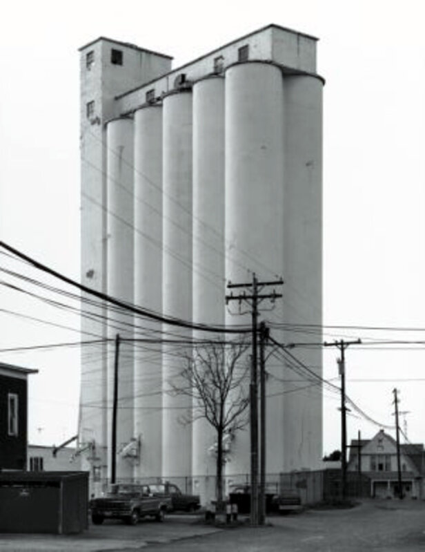 Bernd and Hilla Becher, ‘Grain Elevator - Sycamore, Ohio, USA’, 1987-2008, Photography, Gelatin silver print, Vogtle Contemporary 