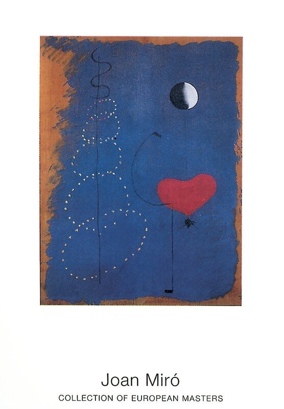 Joan Miró, ‘La Danseuse’, 1995, Print, Offset Lithograph, ArtWise