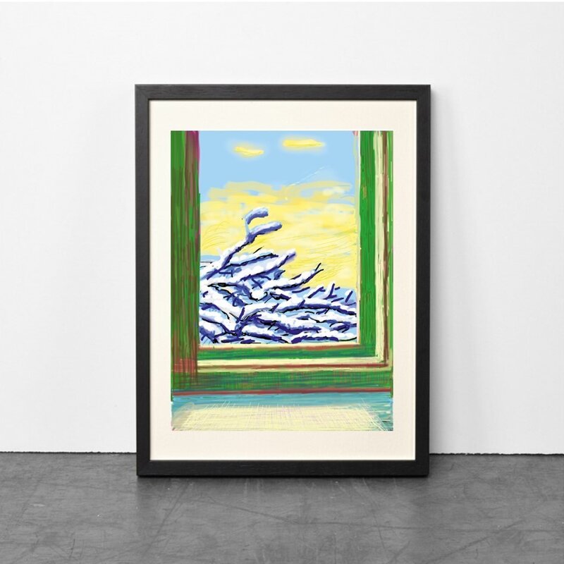 David Hockney, ‘No. 610, 23rd December’, 2010-2019, Print, IPad drawing, 8-colour inkjet print on cotton-fiber archival paper, Weng Contemporary