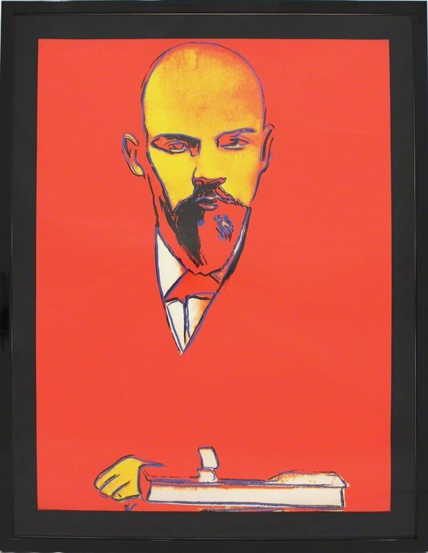 Andy Warhol, ‘Red Lenin (FS II.403)’, 1987, Print, Silkscreen print on Arches 88 paper, Revolver Gallery