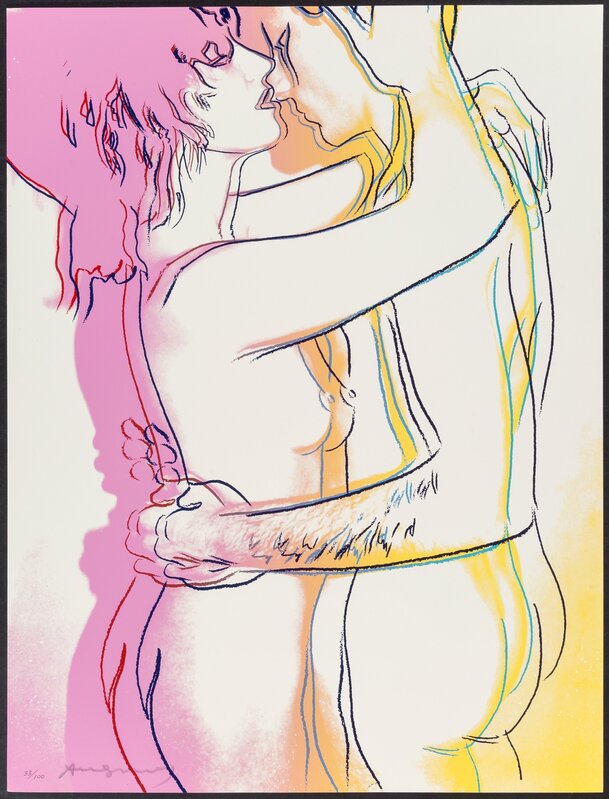 Andy Warhol, ‘Untitled, from Love’, 1983, Print, Silkscreen in colors on BFK Rives paper, Heritage Auctions