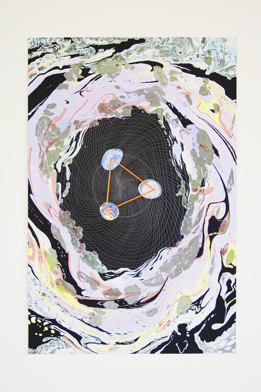 Simone Albers, ‘Fabric of Reality 1’, 2019, Drawing, Collage or other Work on Paper, Gouache, acylic paint and graphite on paper, O-68