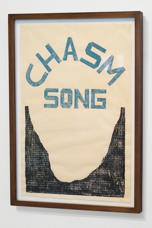 Nathaniel Russell, ‘Chasm Song’, 2018, Print, Wood cut print on paper, Gallery 16