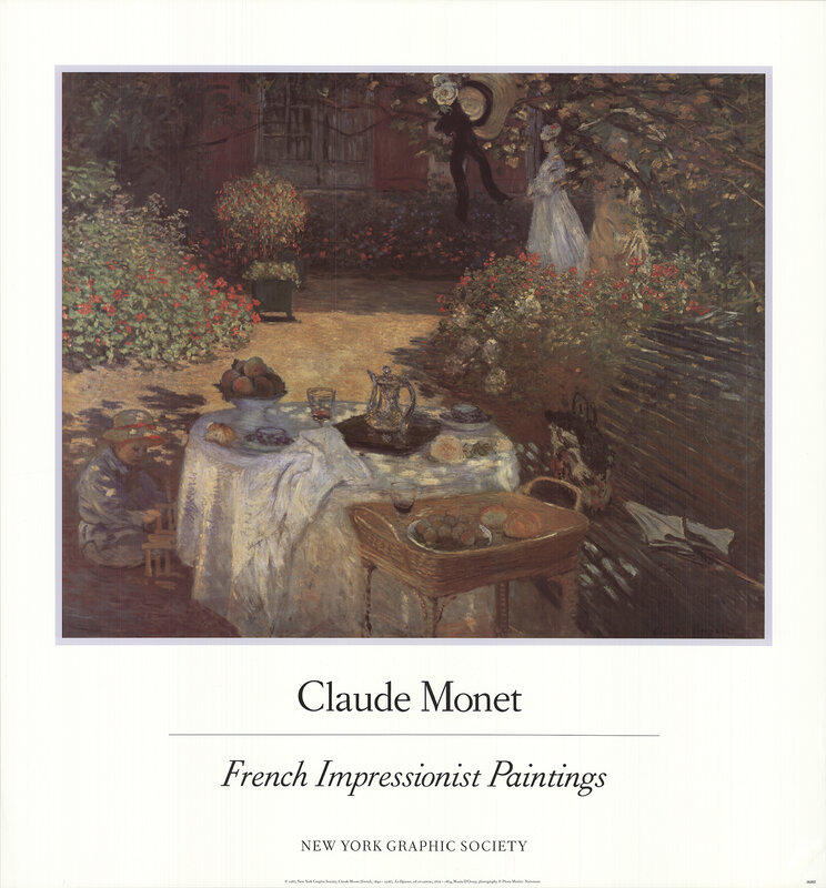 Claude Monet, ‘le D'ejeuner’, 1987, Print, Offset Lithograph, ArtWise