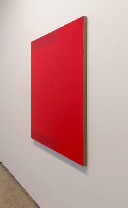 Frank Badur, ‘Untitled (Red)’, 1994, Painting, Oil and alkyd on linen, Margaret Thatcher Projects