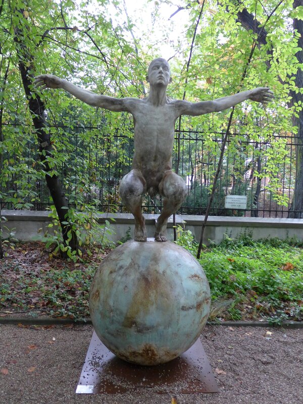 Damian Szarafin, ‘The Balance’, 2015, Sculpture, Cold cast bronze, EEAC - Eastern Europe Art Connection