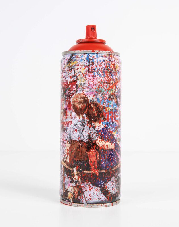 Mr. Brainwash, ‘Work Well Together-Red’, 2020, Other, Aluminium Spray can with Spray paint, S16 Gallery