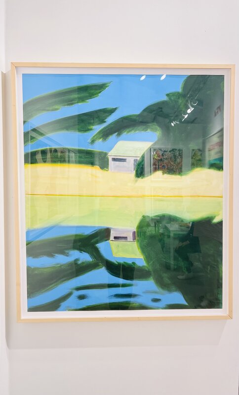 Alex Katz, ‘Reflection 2 - 알렉스카츠 - Guggenheim Show 2022 Gathering - 95th Birthday’, 2021, Print, Archival pigment print on Innova Etching Cotton Rag 315 gsm fine art paper, Frank Fluegel Gallery