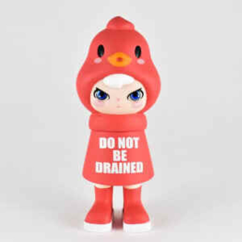 Hiroyuki Matsuura, ‘Ducky Brigade / DO NOT BE DRAINED- Red’, 2017, Sculpture, Soft plastic vinyl, Donna Art
