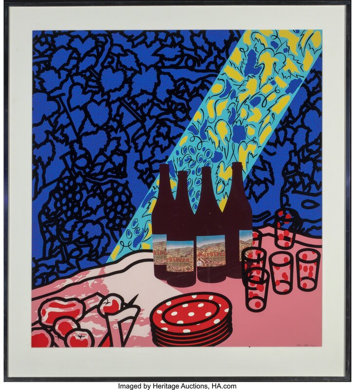 Patrick Caulfield, ‘Picnic Set’, 1978, Print, Screenprint in colors on wove paper, Heritage Auctions