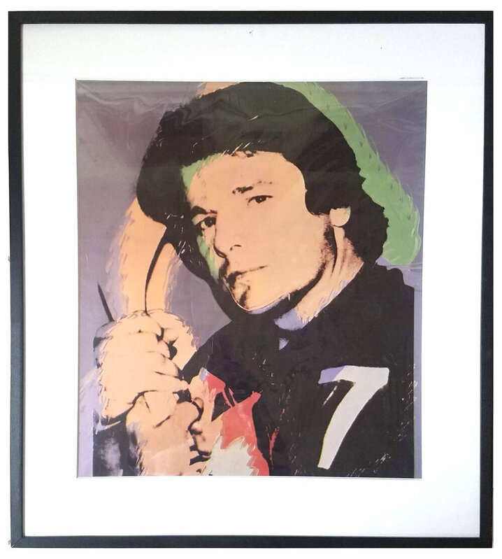 Andy Warhol, ‘Rod Gilbert’, Circa 1977, Painting, Acrylic on four sheets of photo transfer acetate, Artsy x Rago/Wright