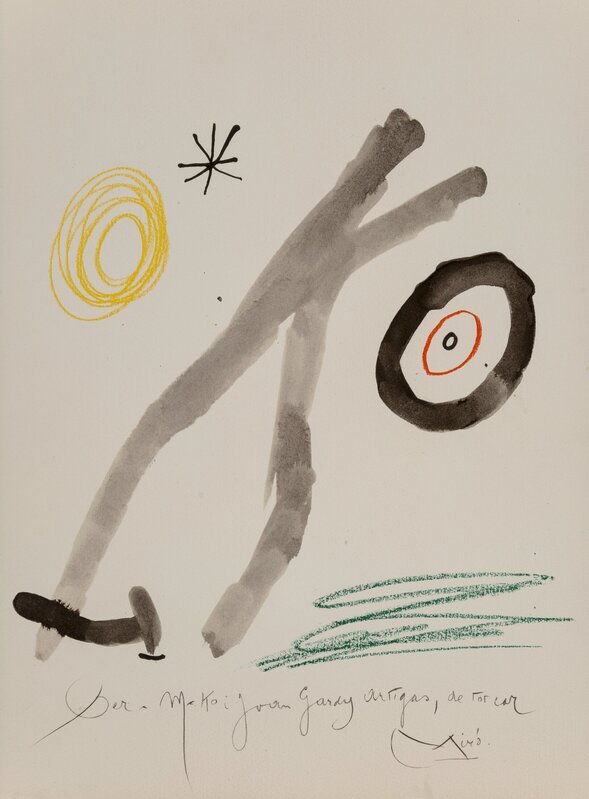 Joan Miró, ‘Queleues fleurs pour des amis’, 1964, Print, 32 lithographs in colors on BFK Rives paper, Heritage Auctions