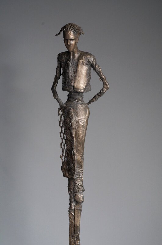 Anne De Villeméjane, ‘Matador’, ca. 2022, Sculpture, Bronze, Lily Pad Galleries