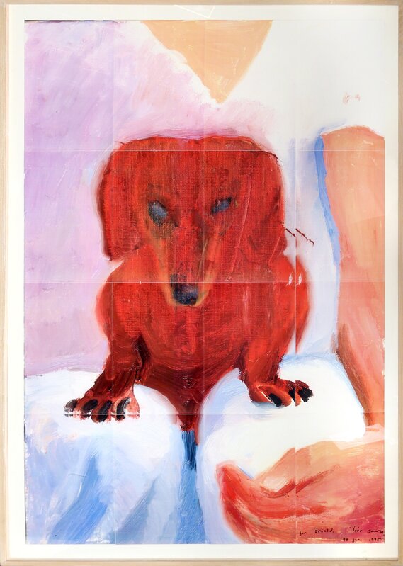 David Hockney, ‘Portrait of Stanley’, 1995, Drawing, Collage or other Work on Paper, 16 piece Photocopy Assemblage, RoGallery