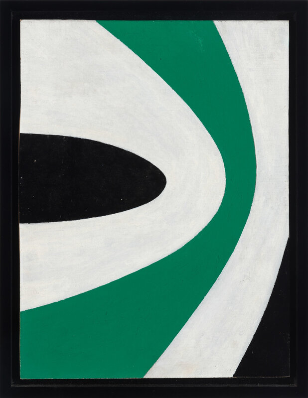 Charles Green Shaw, ‘Green Upsurge’, 1966, Painting, Oil on canvasboard, Doyle