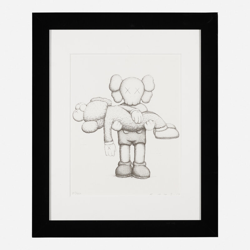 KAWS, ‘Companionship in the Age of Loneliness’, 2019, Print, Screenprint on Arches Aquarelle paper, Rago/Wright/LAMA