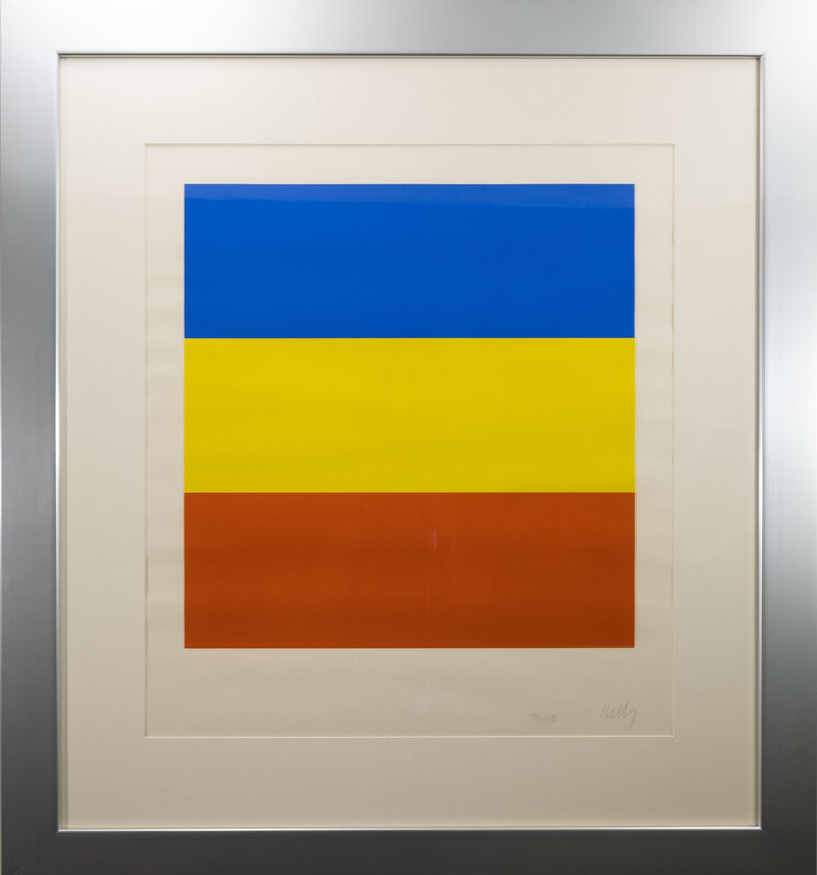 Ellsworth Kelly, ‘Untitled (Blue, Yellow, Red)’, 1970-1973, Print, Screenprint in colors on paper laid to board, Artsy x Rago/Wright