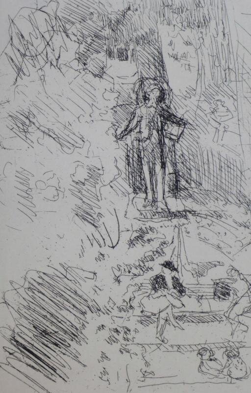 Édouard Vuillard, ‘Tombeau de Edouard Vuillard’, 1944, Books and Portfolios, Livre d'artiste with five original etchings plus a suite of the five etchings without text, Sylvan Cole Gallery