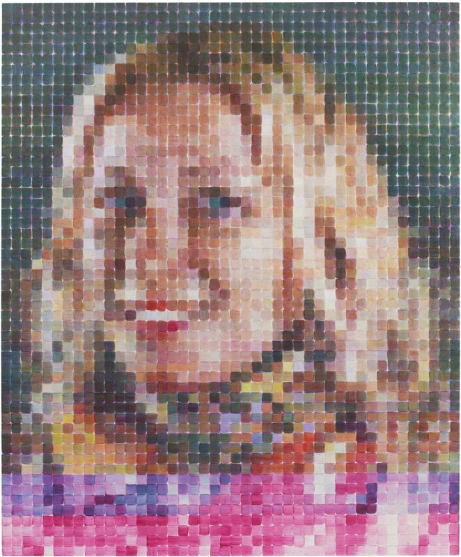 Chuck Close, ‘Cindy’, 2013, Painting, Oil on canvas, San Francisco Museum of Modern Art (SFMOMA) 