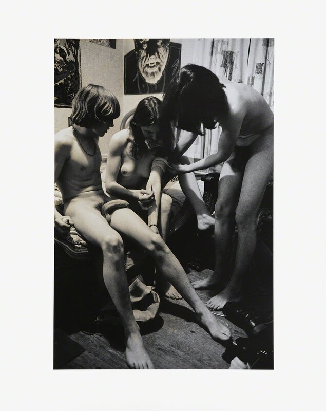Larry Clark, ‘Tulsa: Big Dick/Bad Ticker. Billy Martin, Big Linda, Stevie.’, 1971, Photography, Gelatin silver print, Peter Harrington Gallery