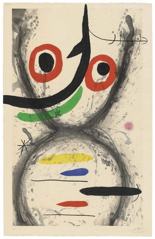 Joan Miró, ‘Prise à l'hameçon’, 1969, Print, Etching, aquatint and carborundum in colours on Arches wove paper, Christie's